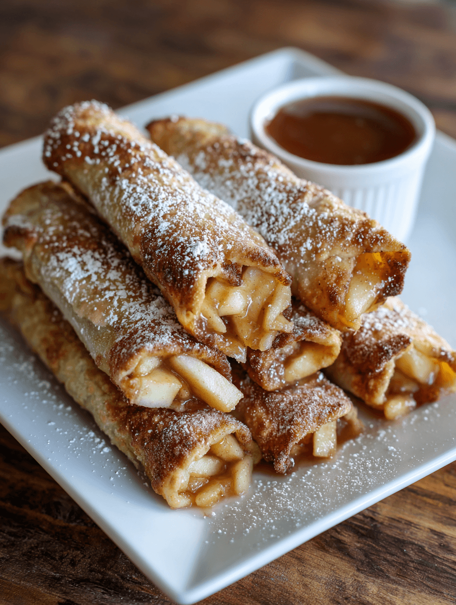 Air Fryer Apple Pie Taquitos