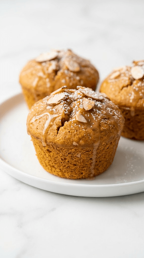 Almond Flour Pumpkin Muffins
