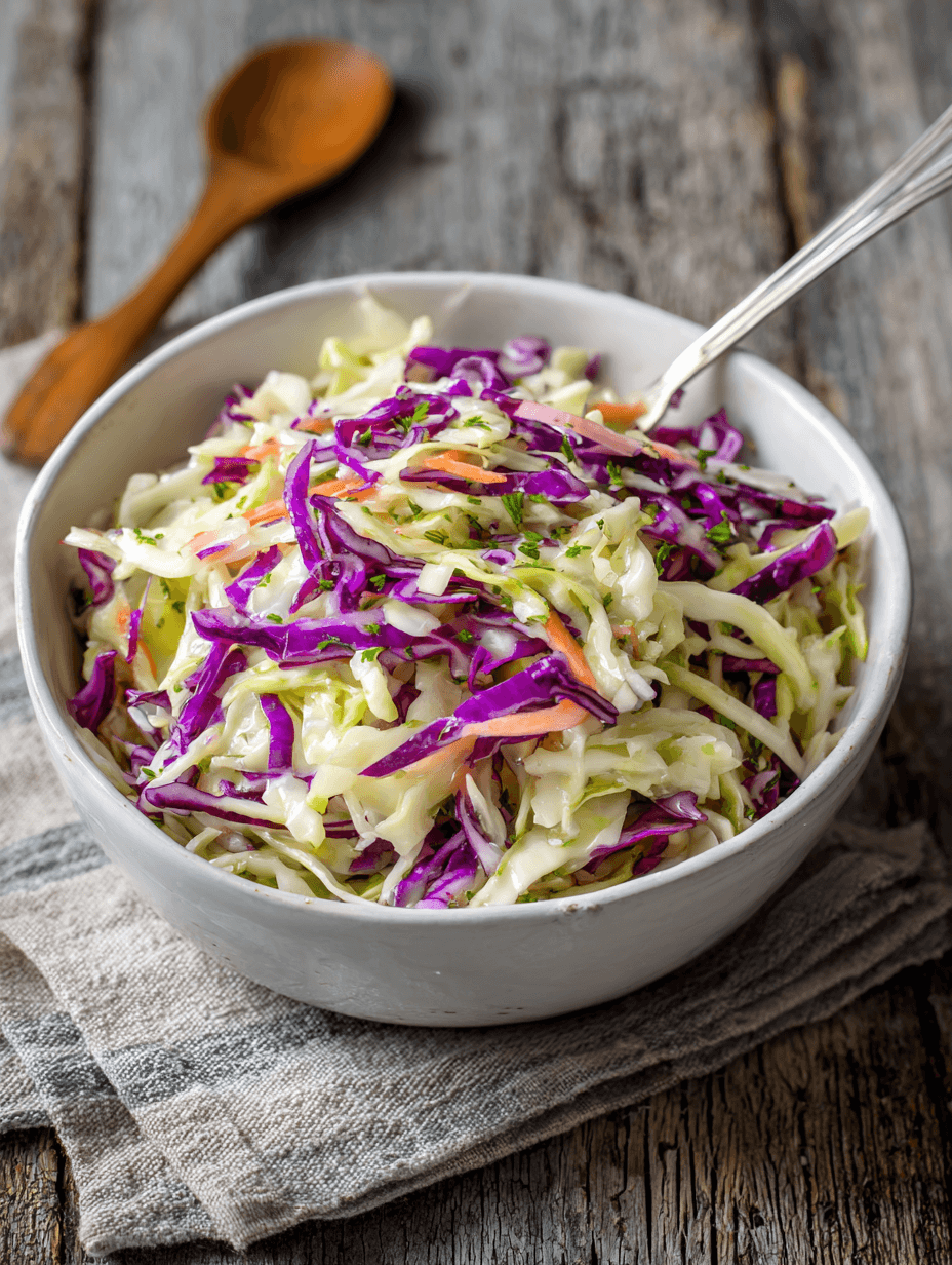 Apple Cider Vinegar Coleslaw Recipe