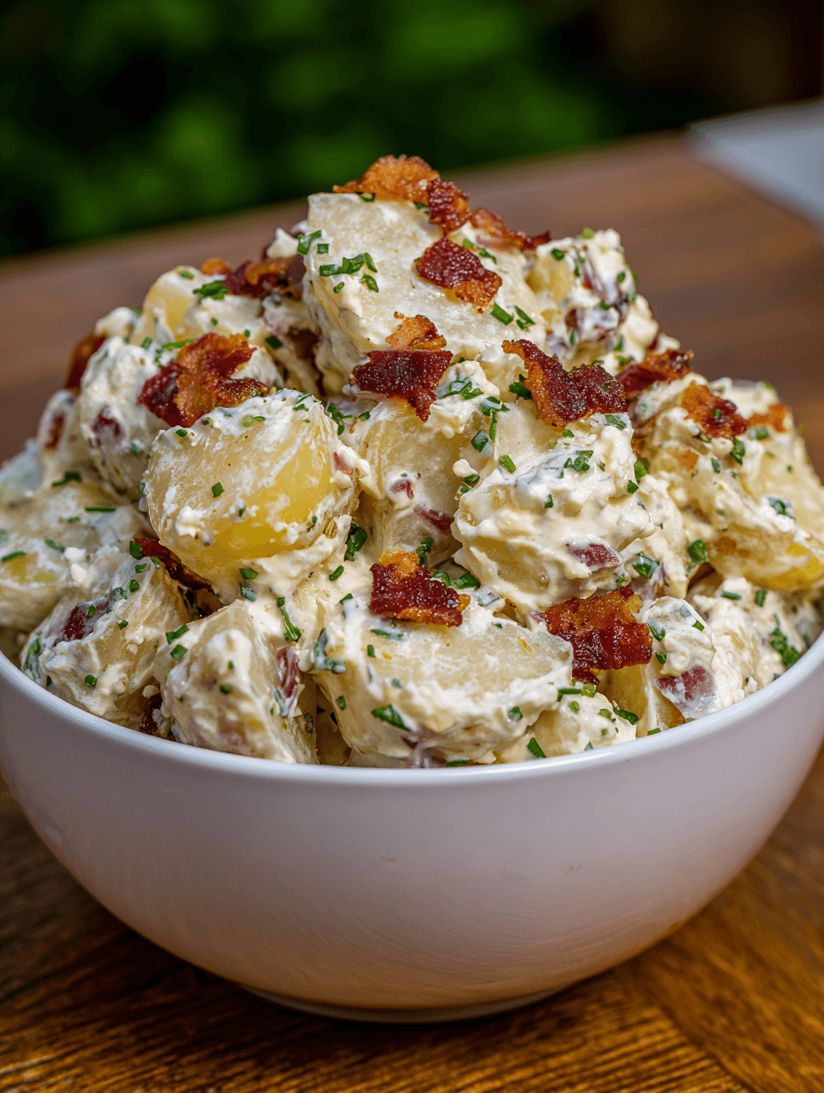 Bacon Ranch Potato Salad Recipe