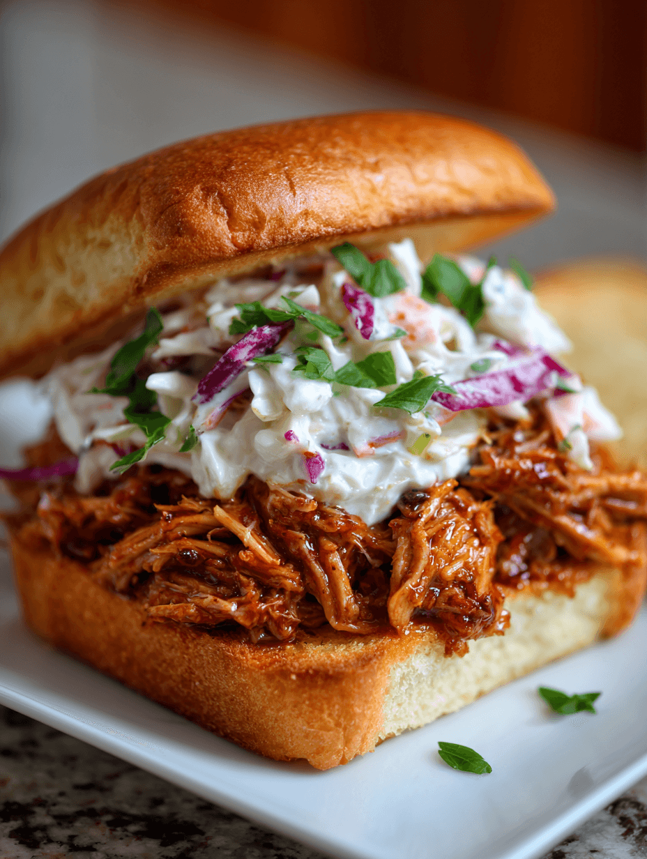BBQ Pulled Pork Sandwich Recipe