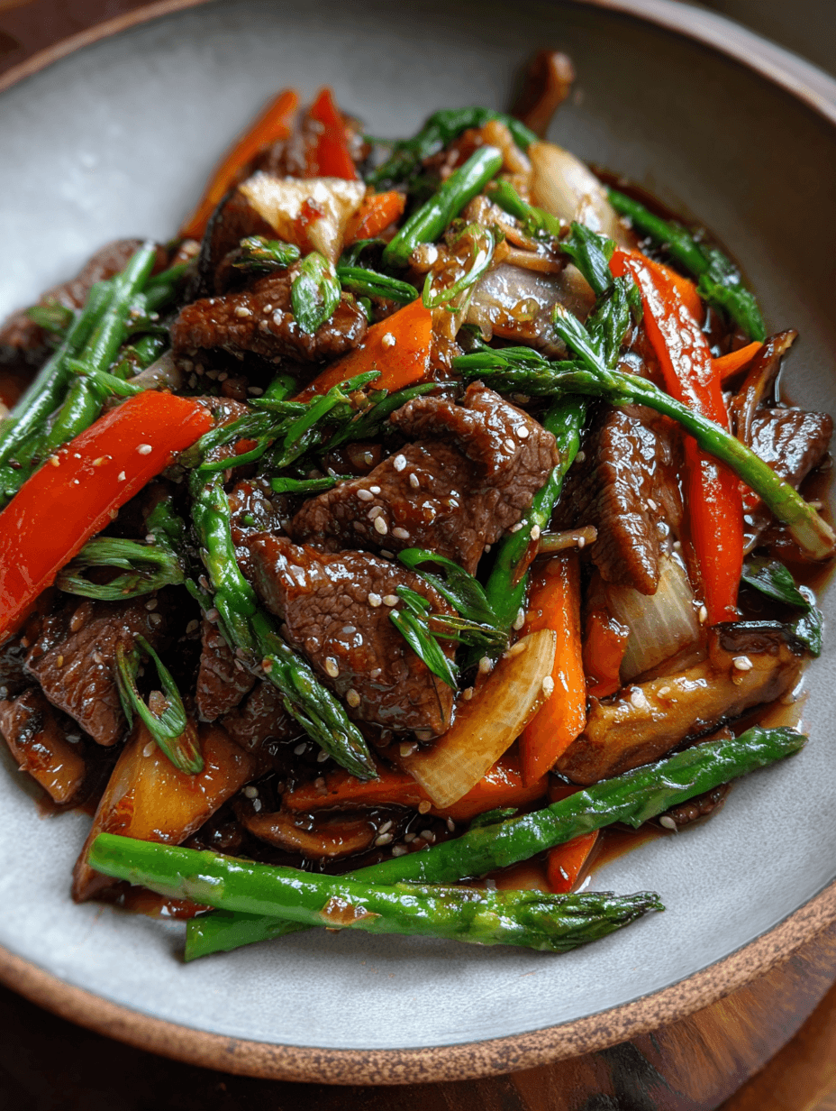 Beef Stir Fry with Vegetables