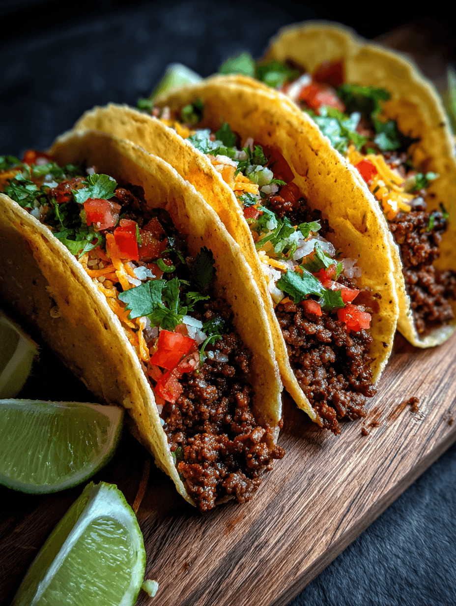 Beef Tacos