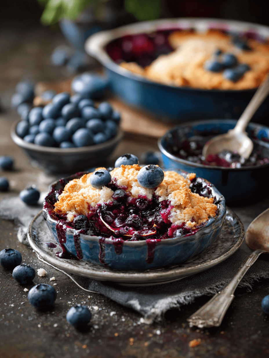 Blueberry Cobbler Recipe