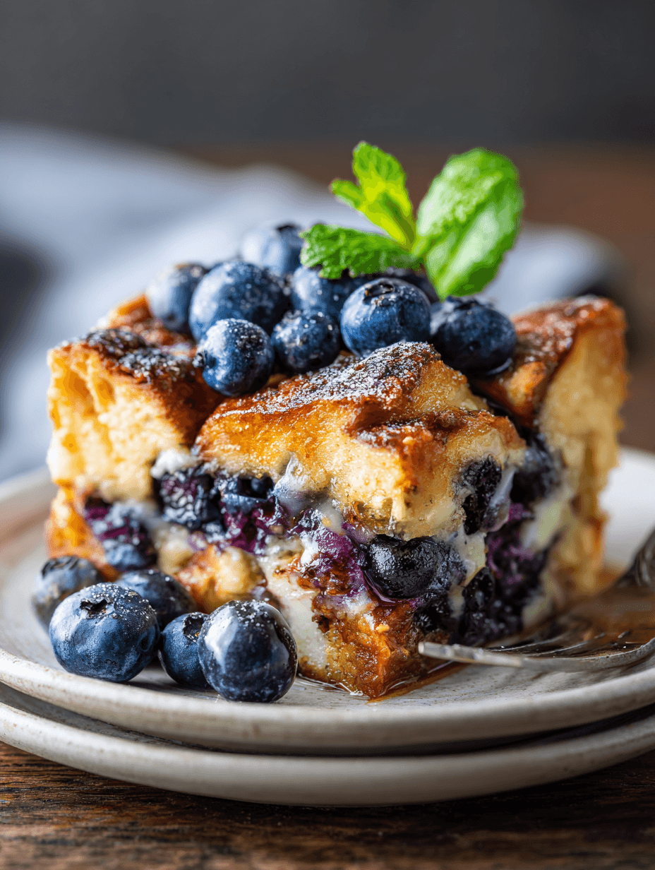 Blueberry French Toast Casserole Recipe