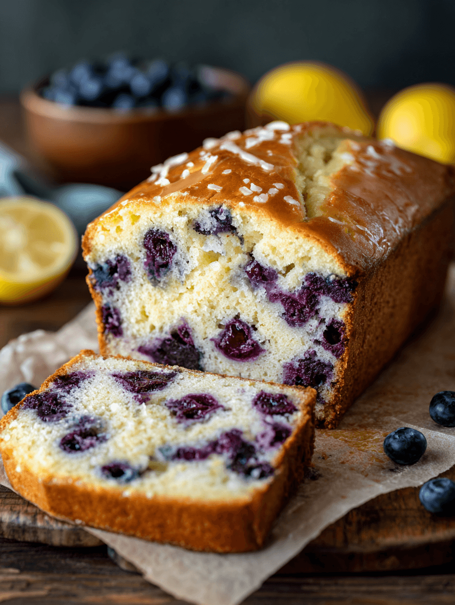 Blueberry Lemon Loaf Recipe