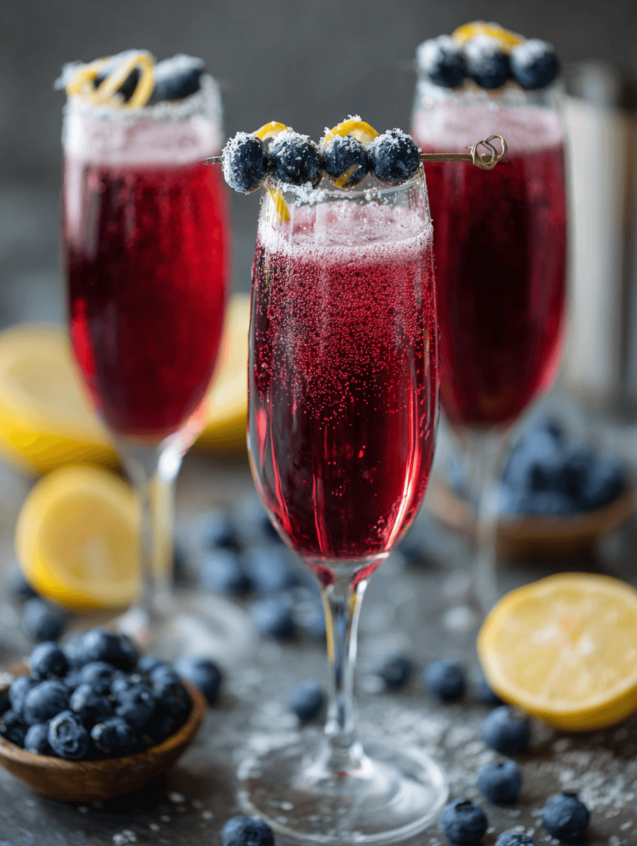 Blueberry Mimosa Recipe