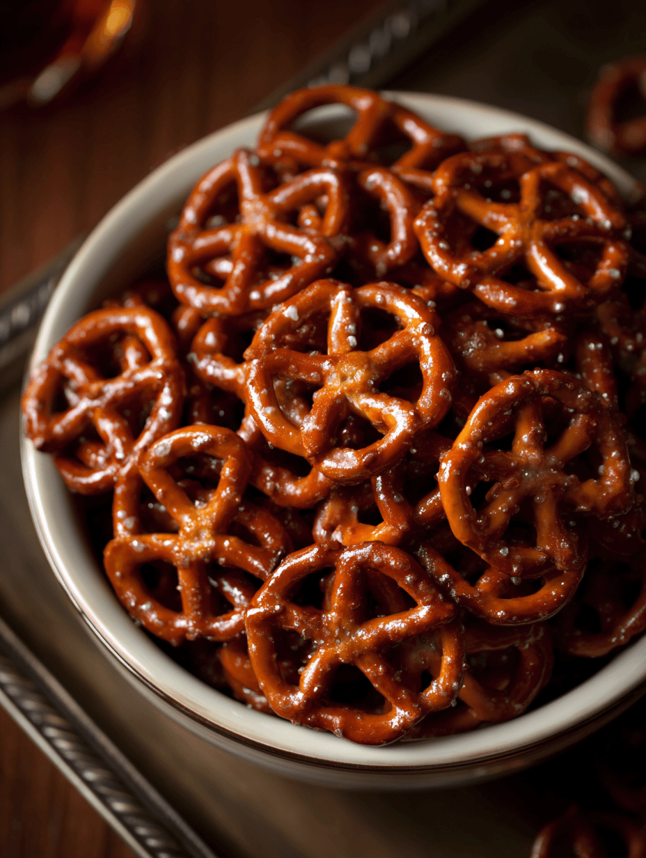 Bourbon Pretzels