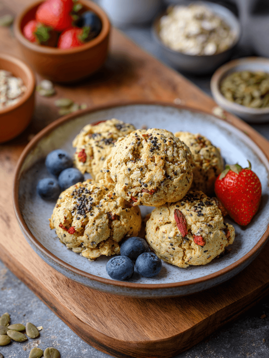 Breakfast Protein Biscuits