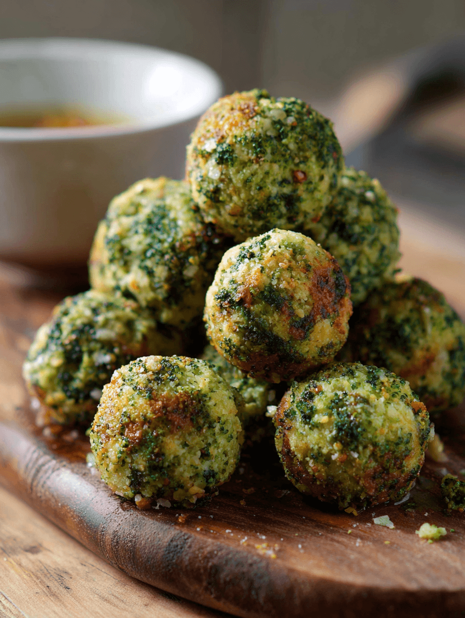 Broccoli Cheese Balls
