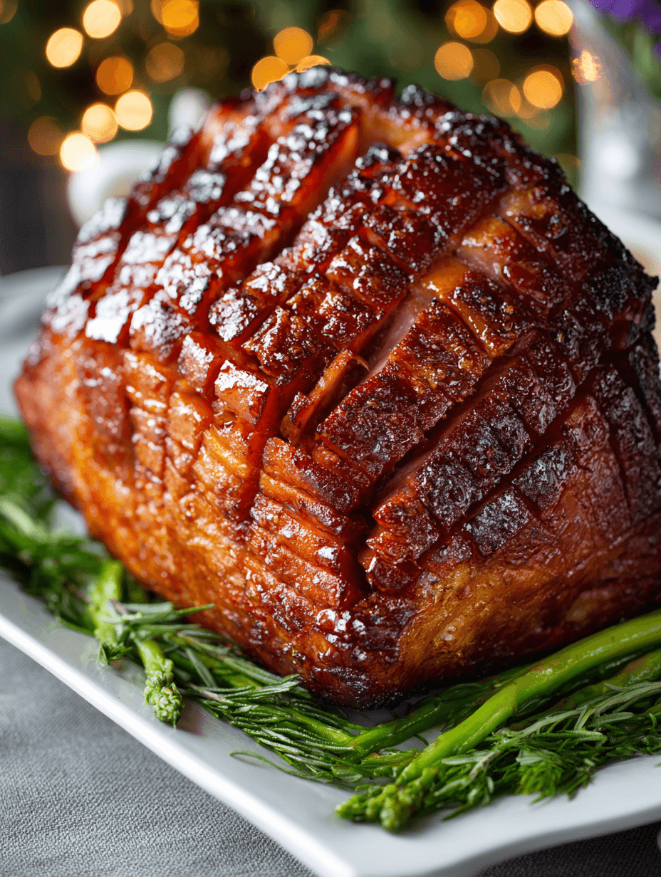 Brown Sugar Glazed Ham Recipe