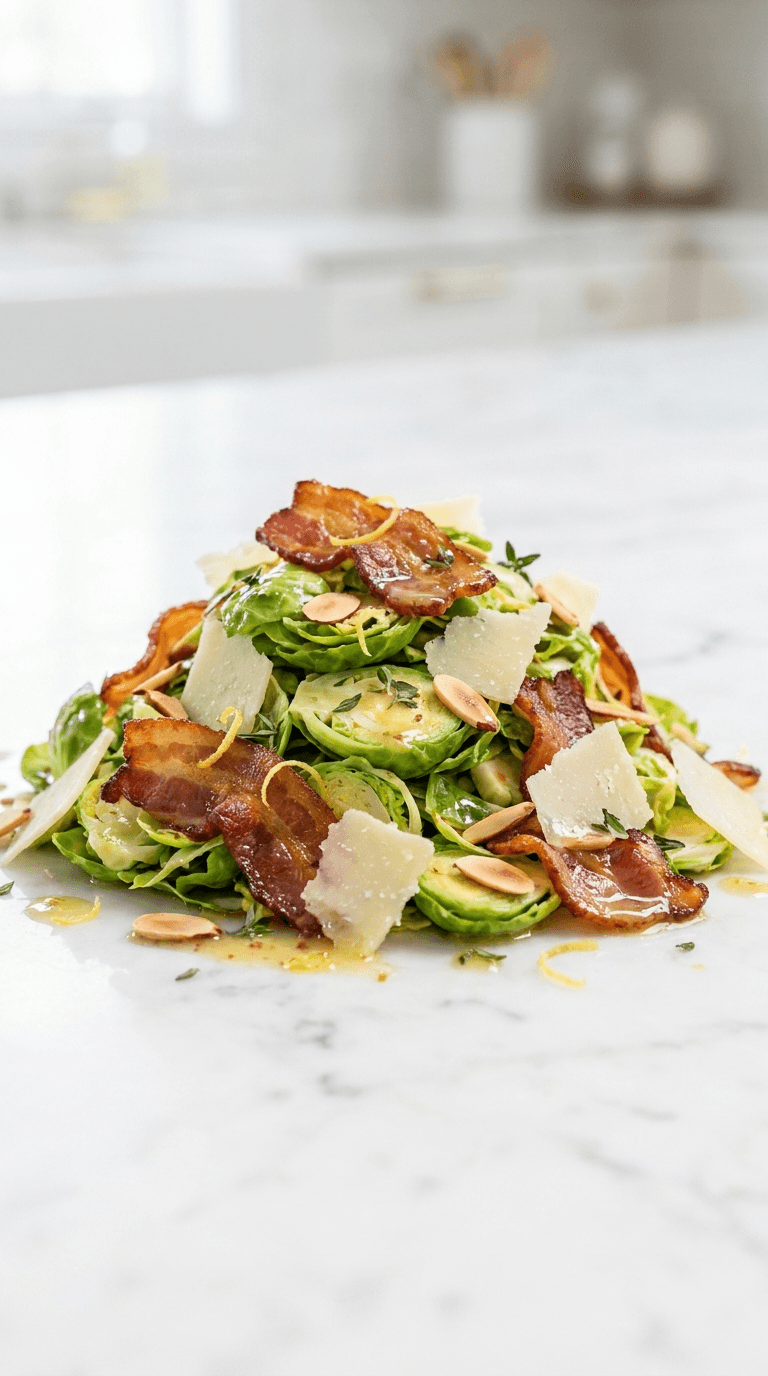 Bacon Brussels Sprout Salad