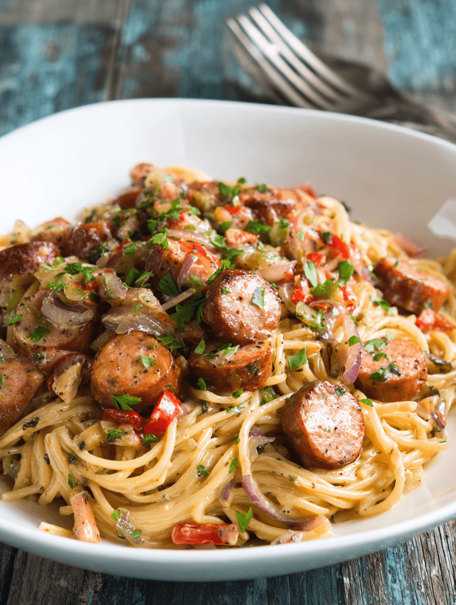 Cajun Sausage Pasta