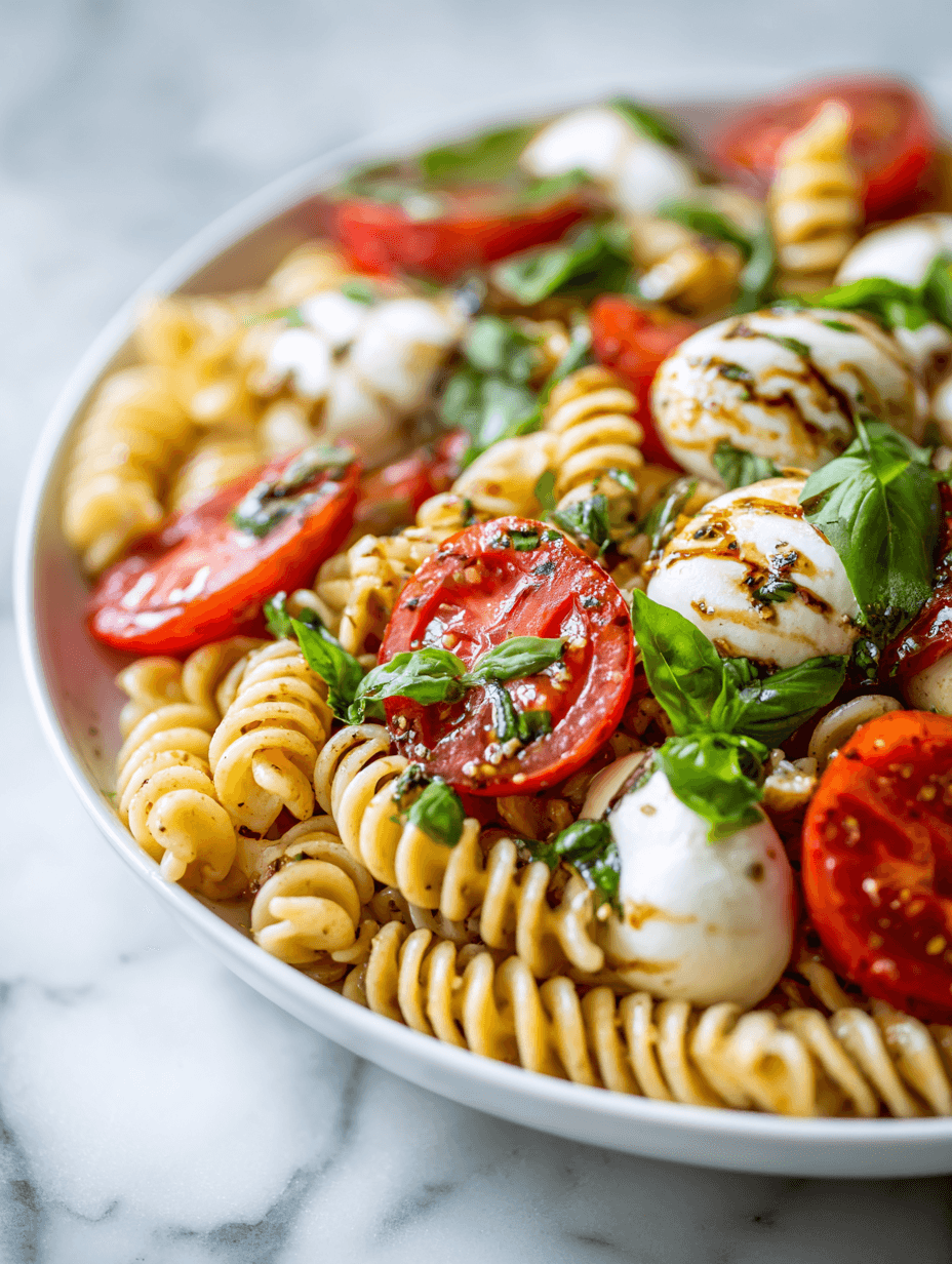 Caprese Pasta Salad Recipe