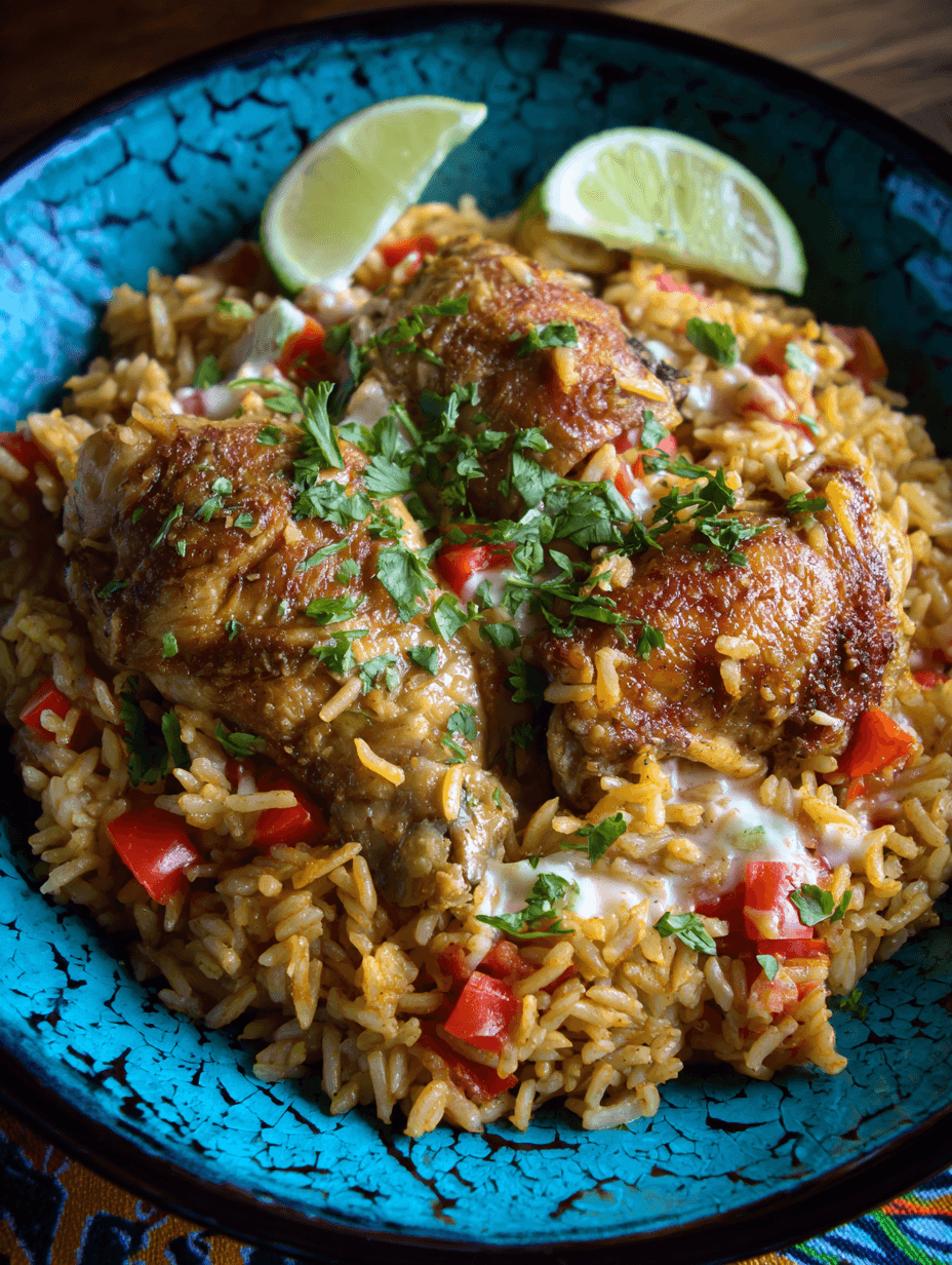 Caribbean Chicken & Rice