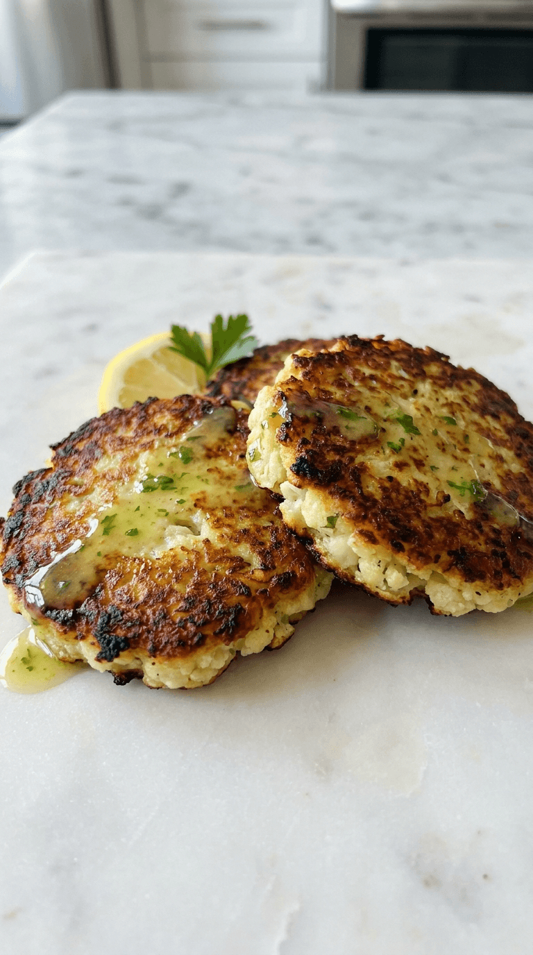 Cauliflower Hash Browns