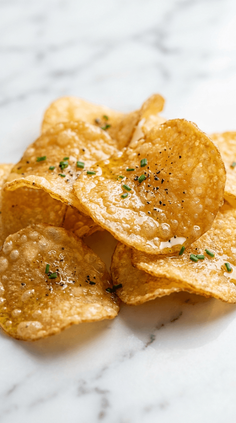 Crispy Cheese Chips
