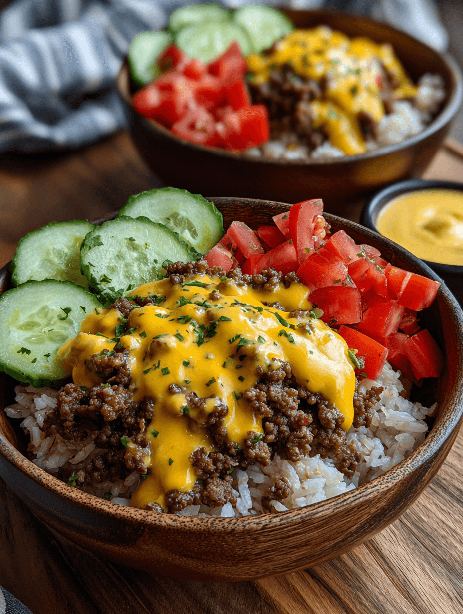 Cheeseburger Bowl Flavor