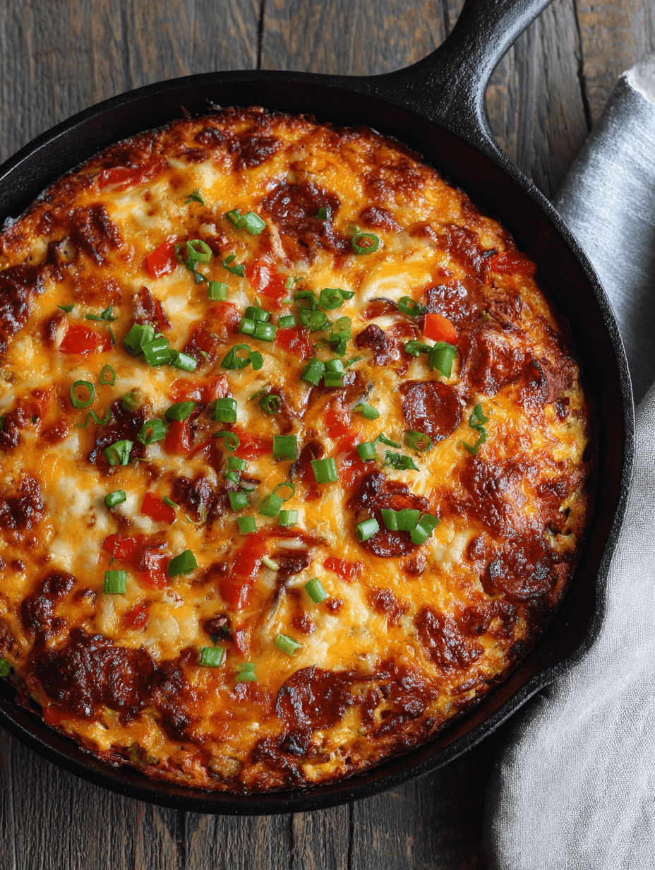 Cheesy Baked Skillet