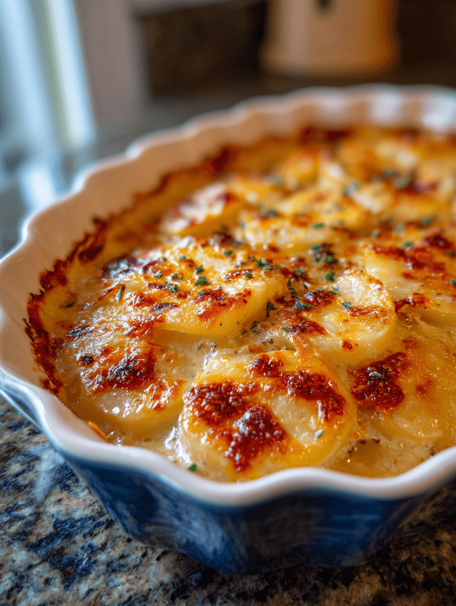 Cheesy Scalloped Potatoes Recipe