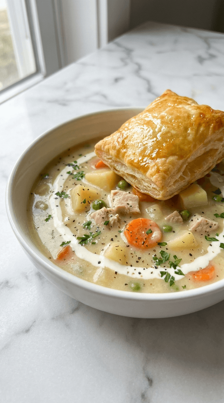 Chicken Pot Pie Soup