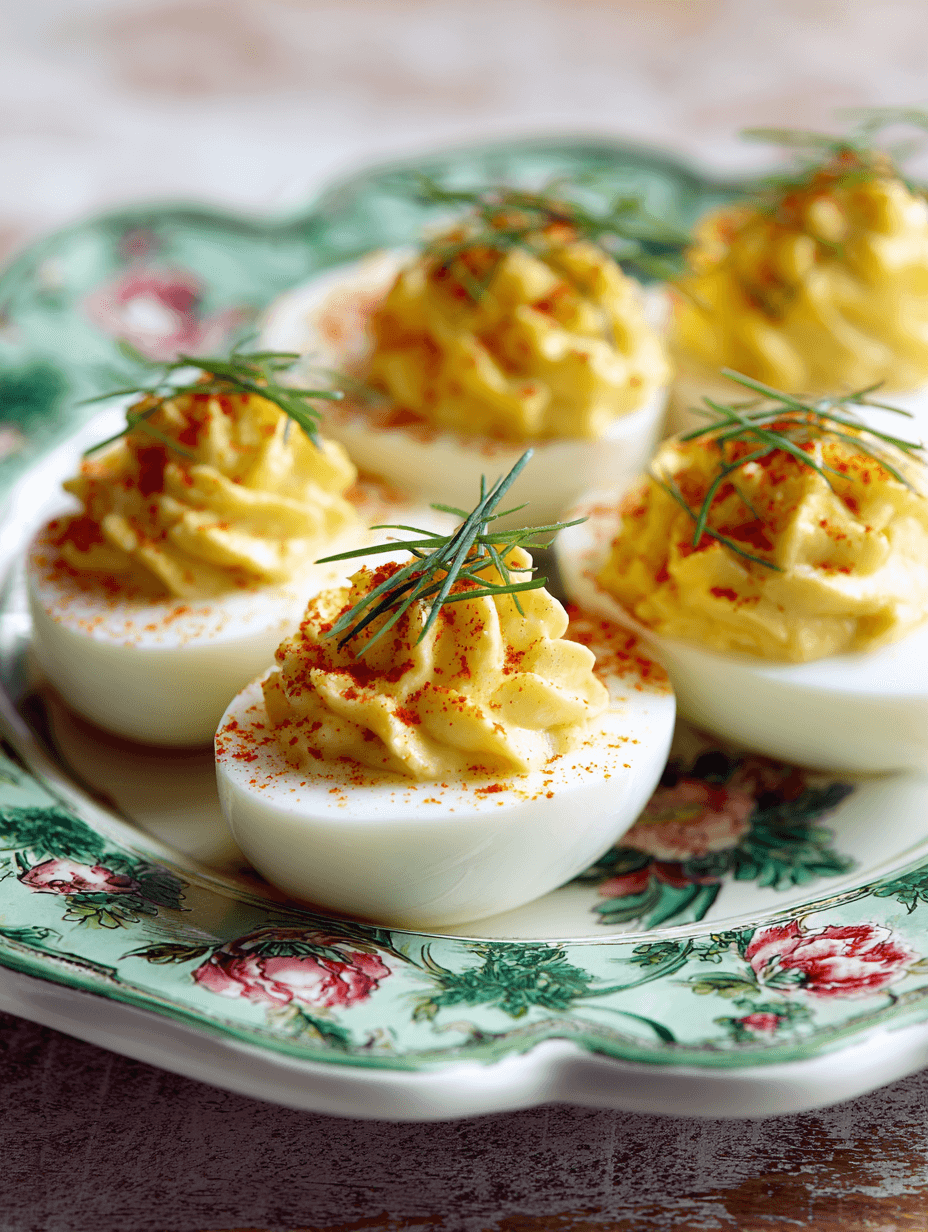 Classic Deviled Eggs Recipe