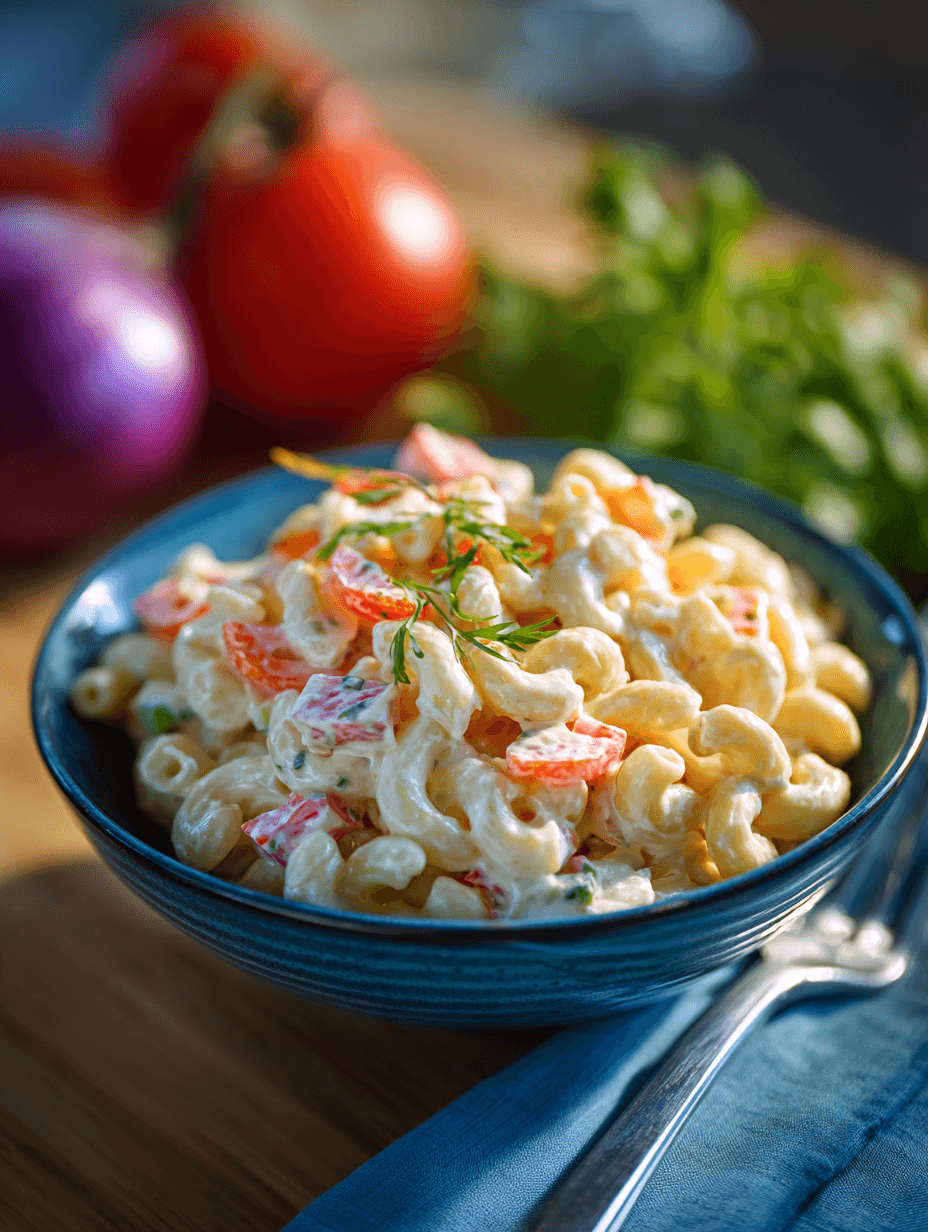 Classic Macaroni Salad Recipe