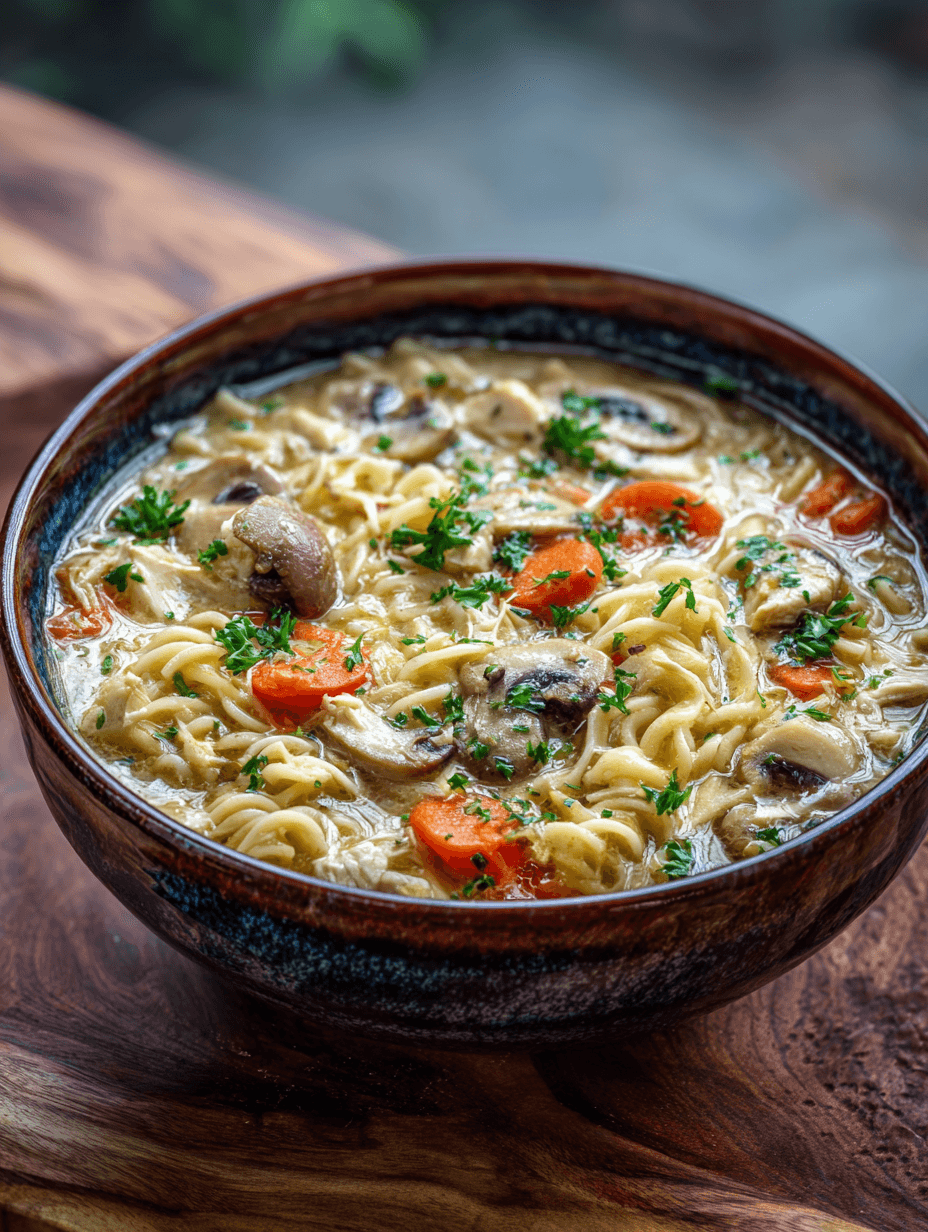Crack Chicken Noodle Soup
