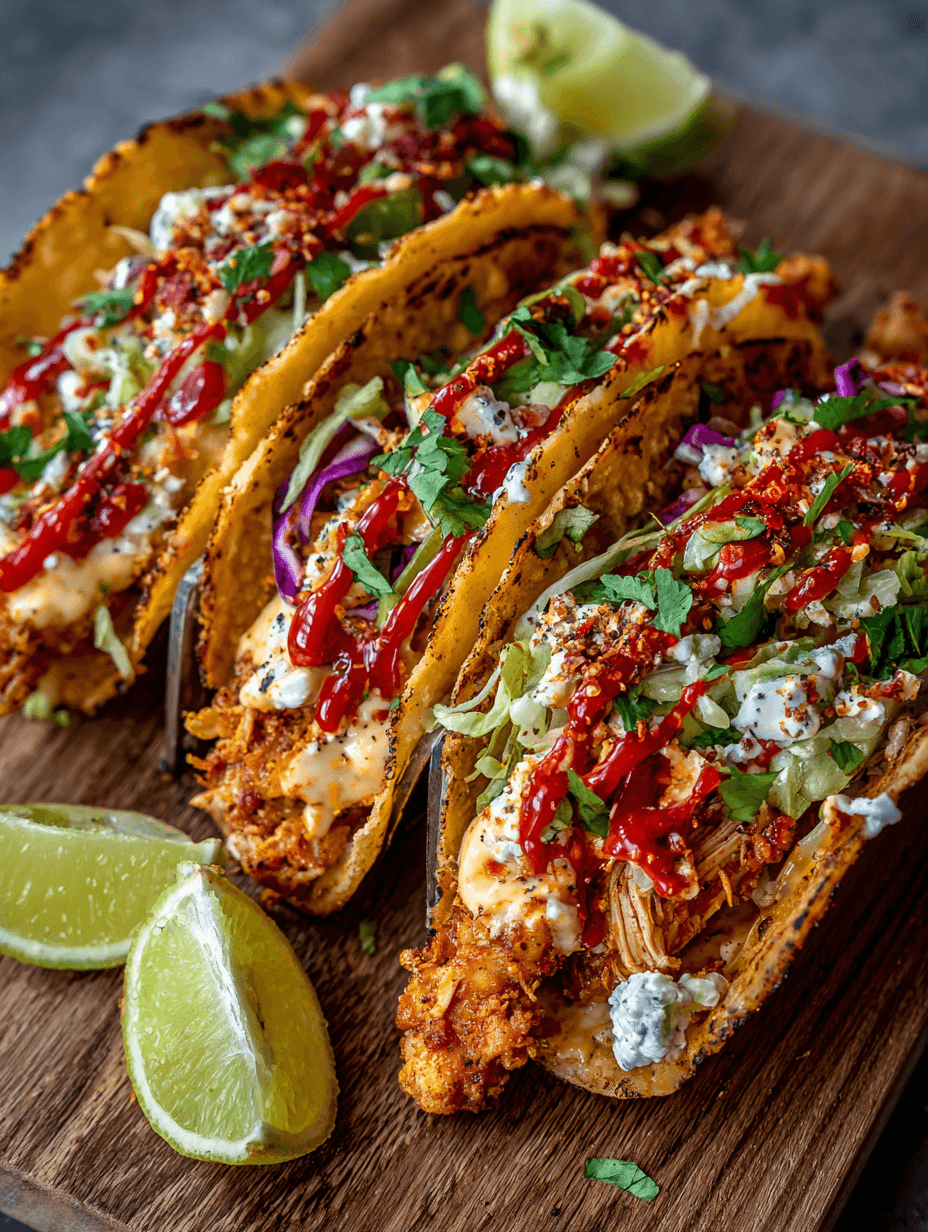 Crack Chicken Tacos