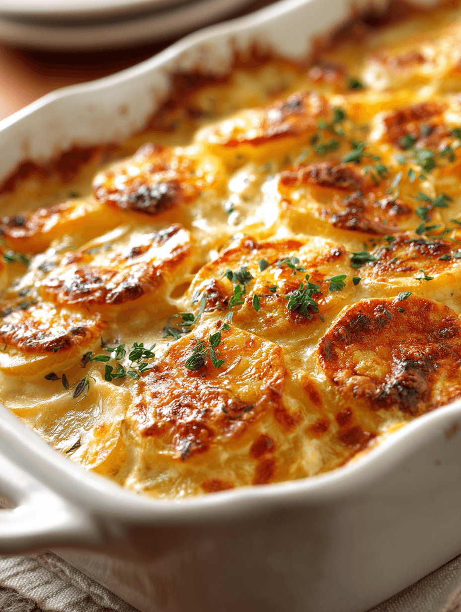 Creamy Scalloped Potatoes Recipe