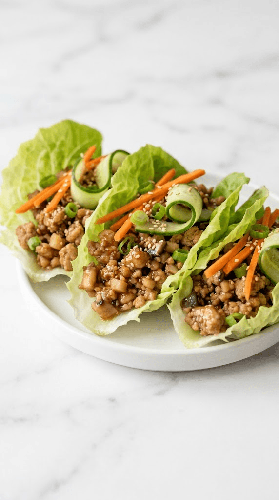 Diabetic Asian Lettuce Wraps