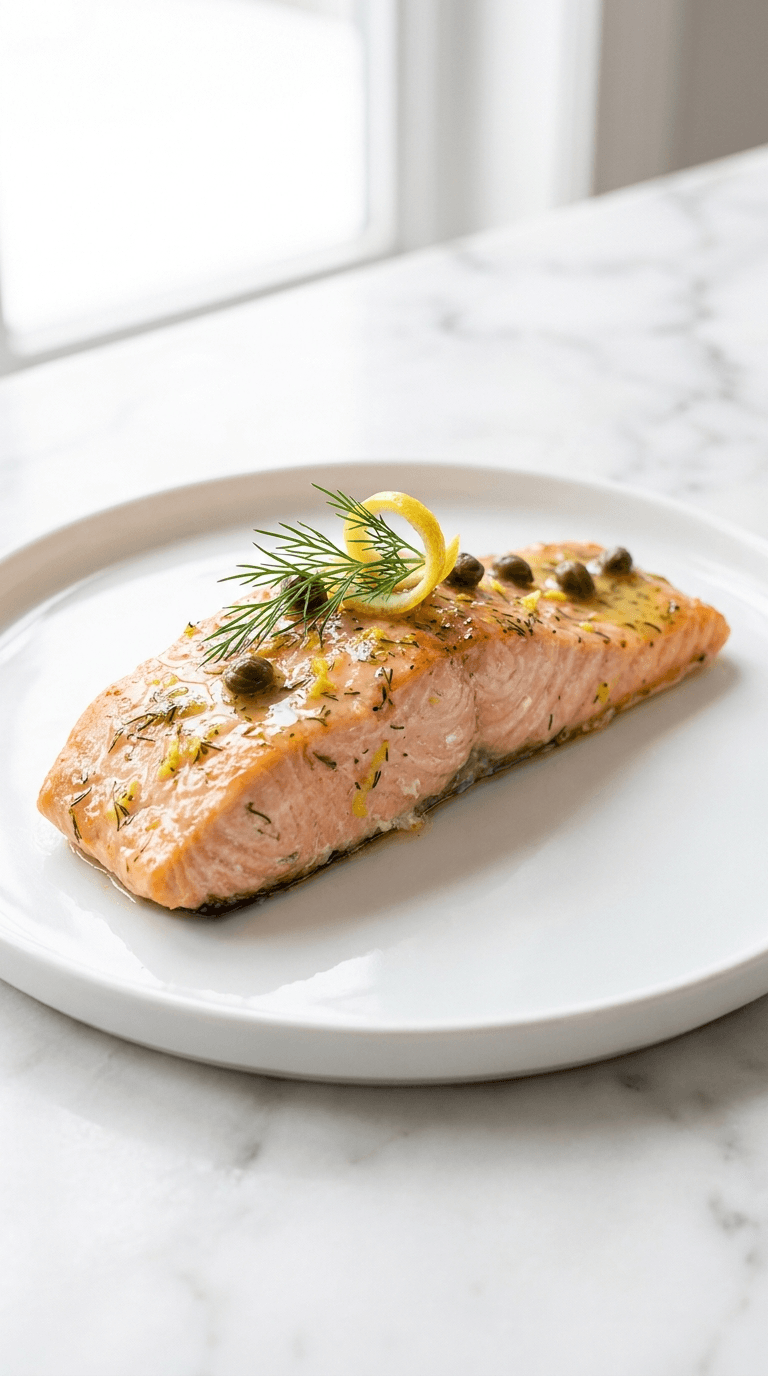 Diabetic Friendly Baked Salmon