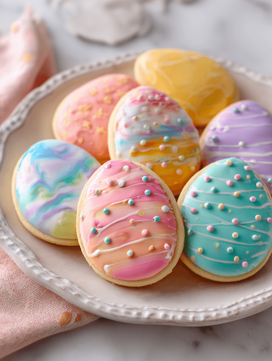 Easter Egg Sugar Cookies Recipe