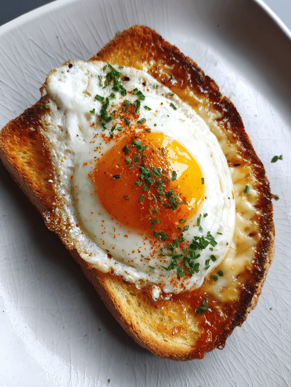 Egg & Cheese Toast