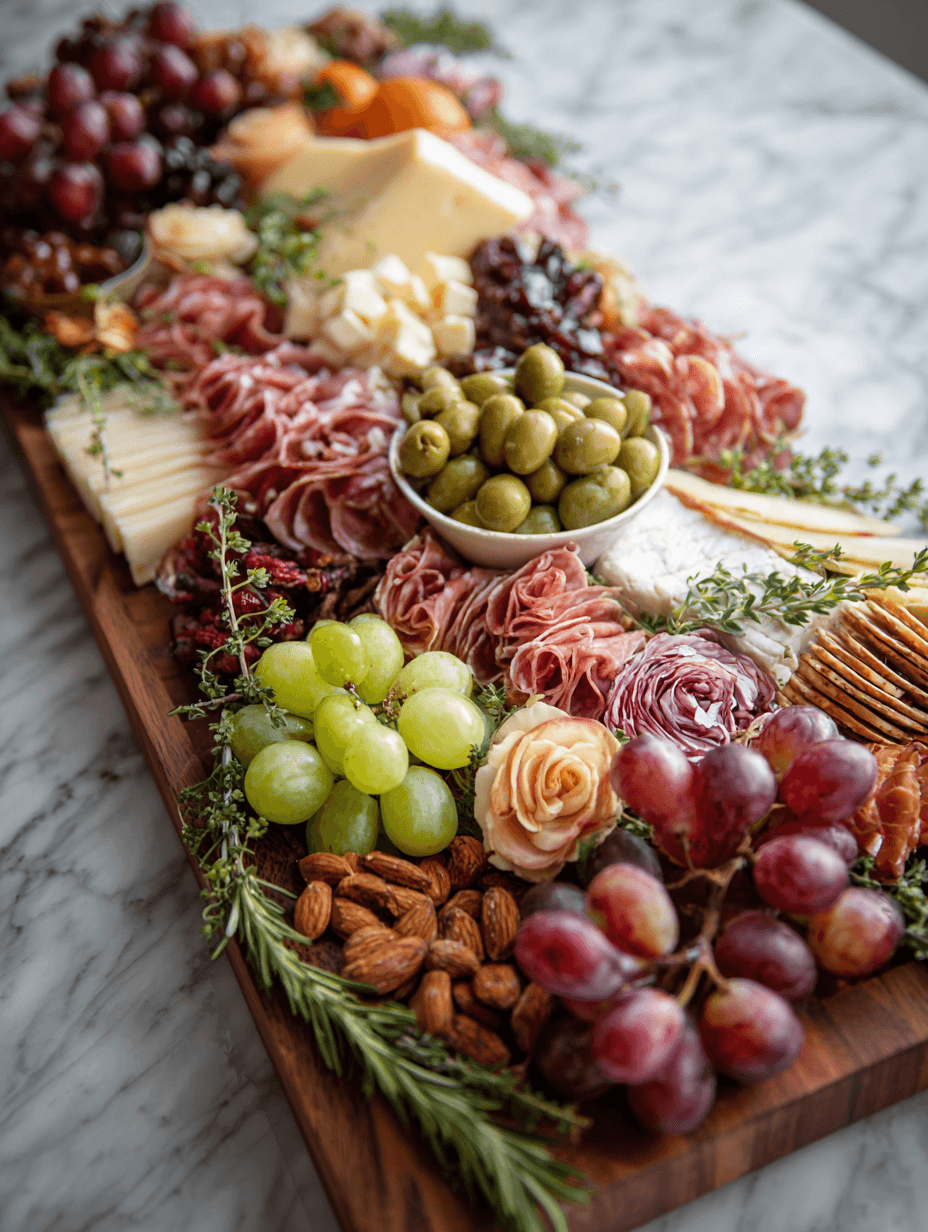 Floral Charcuterie Board Ideas