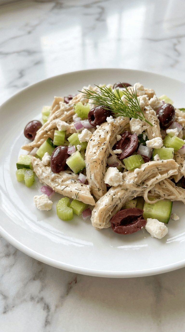 Loaded Greek Yogurt Chicken Salad