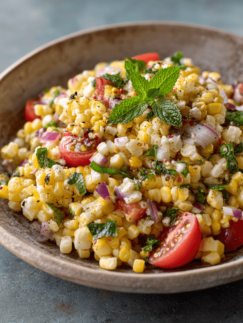 Grilled Corn Salad Recipe