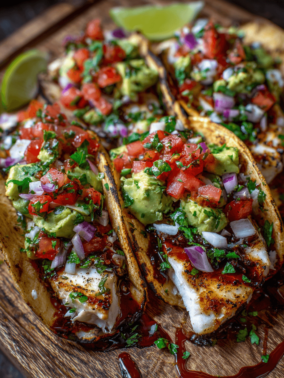 Grilled Fish Tacos Recipe