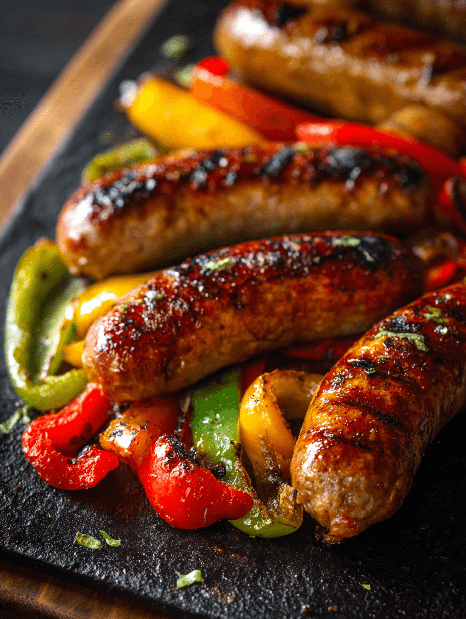 Grilled Sausage And Peppers Recipe