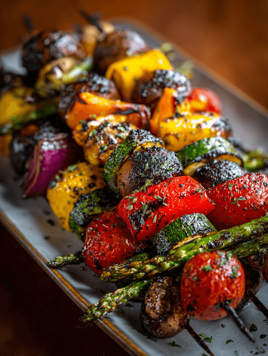 Grilled Veggie Kabobs Recipe