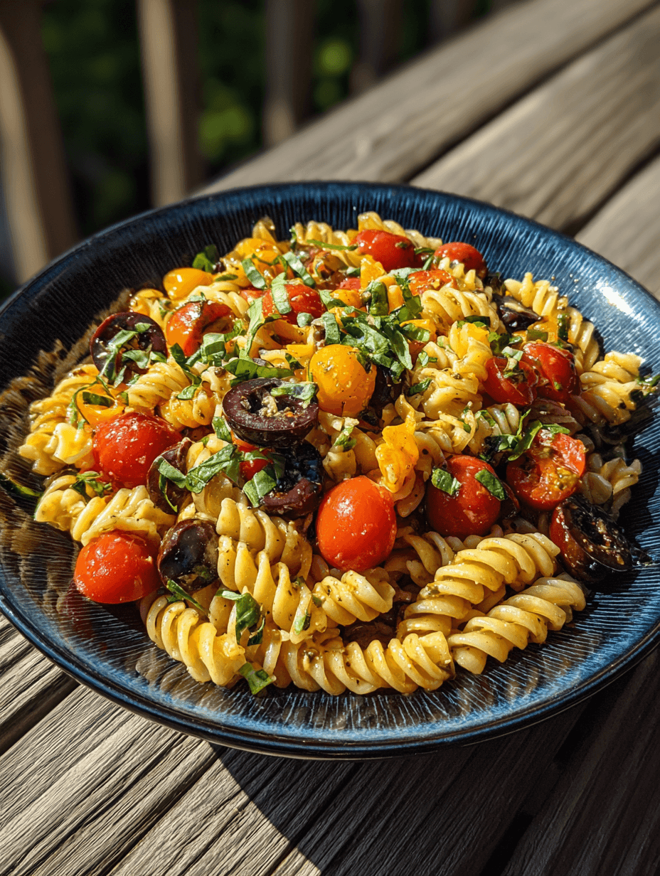 High Protein Pasta Salad Recipe