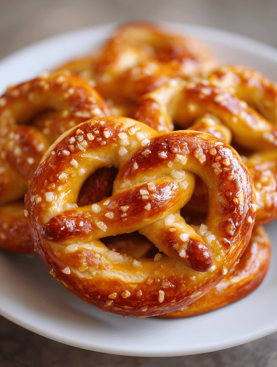 Homemade Honey Mustard & Onion Pretzels