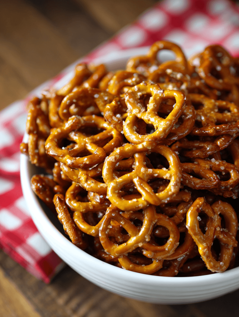 Honey Mustard Pretzel Pieces
