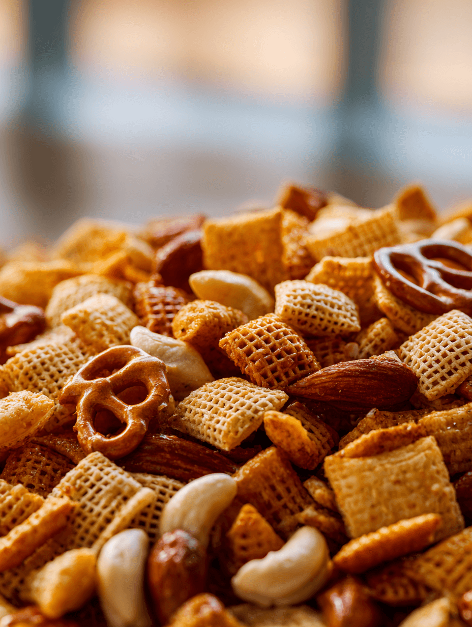 Hot Honey Chex Mix Recipe
