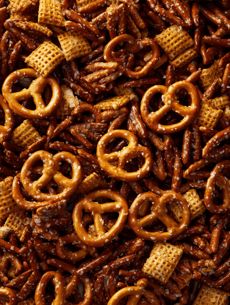 Hot Honey Pretzel Crunch Mix