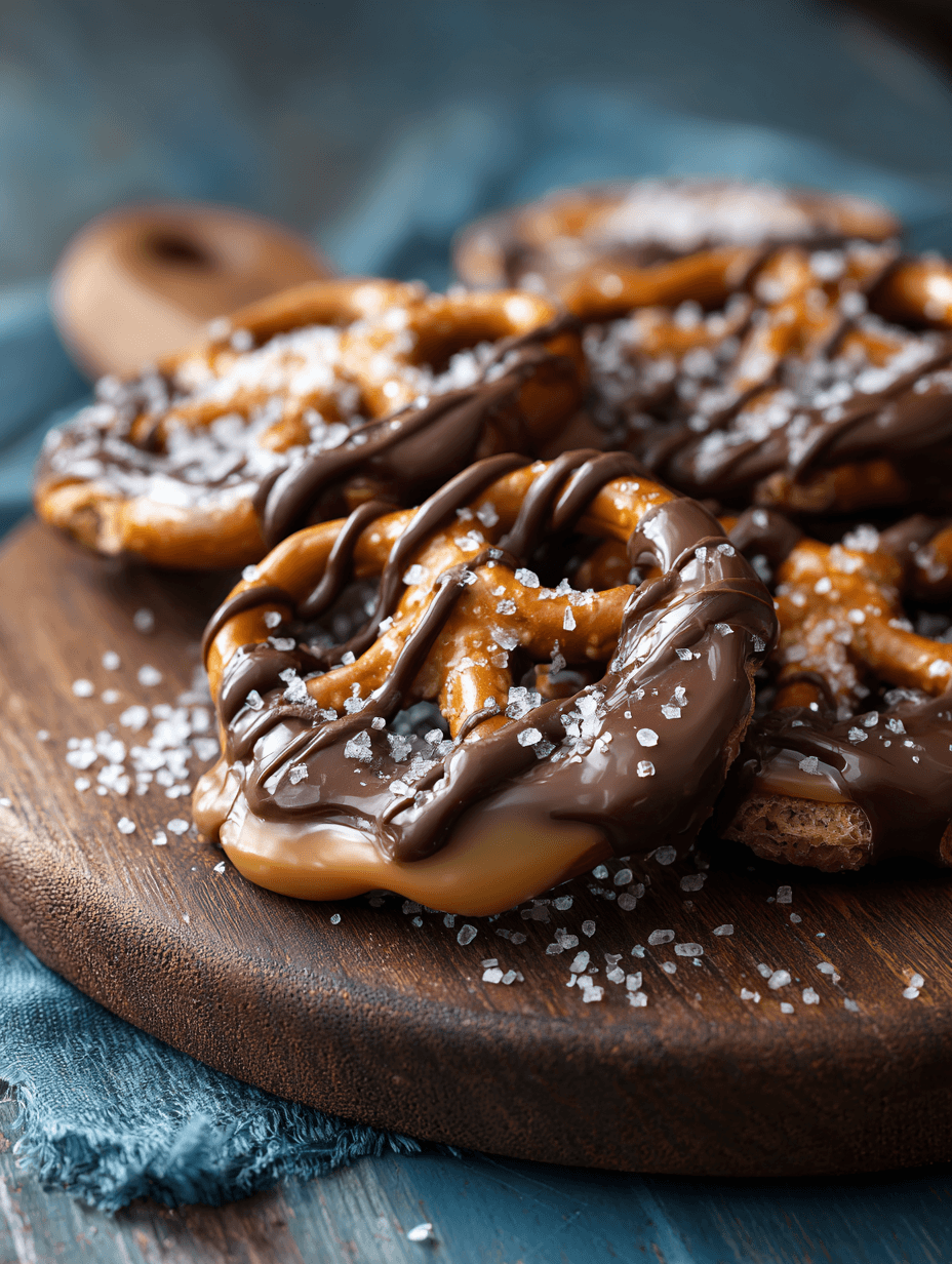 Indulgent Butter Toffee Pretzels