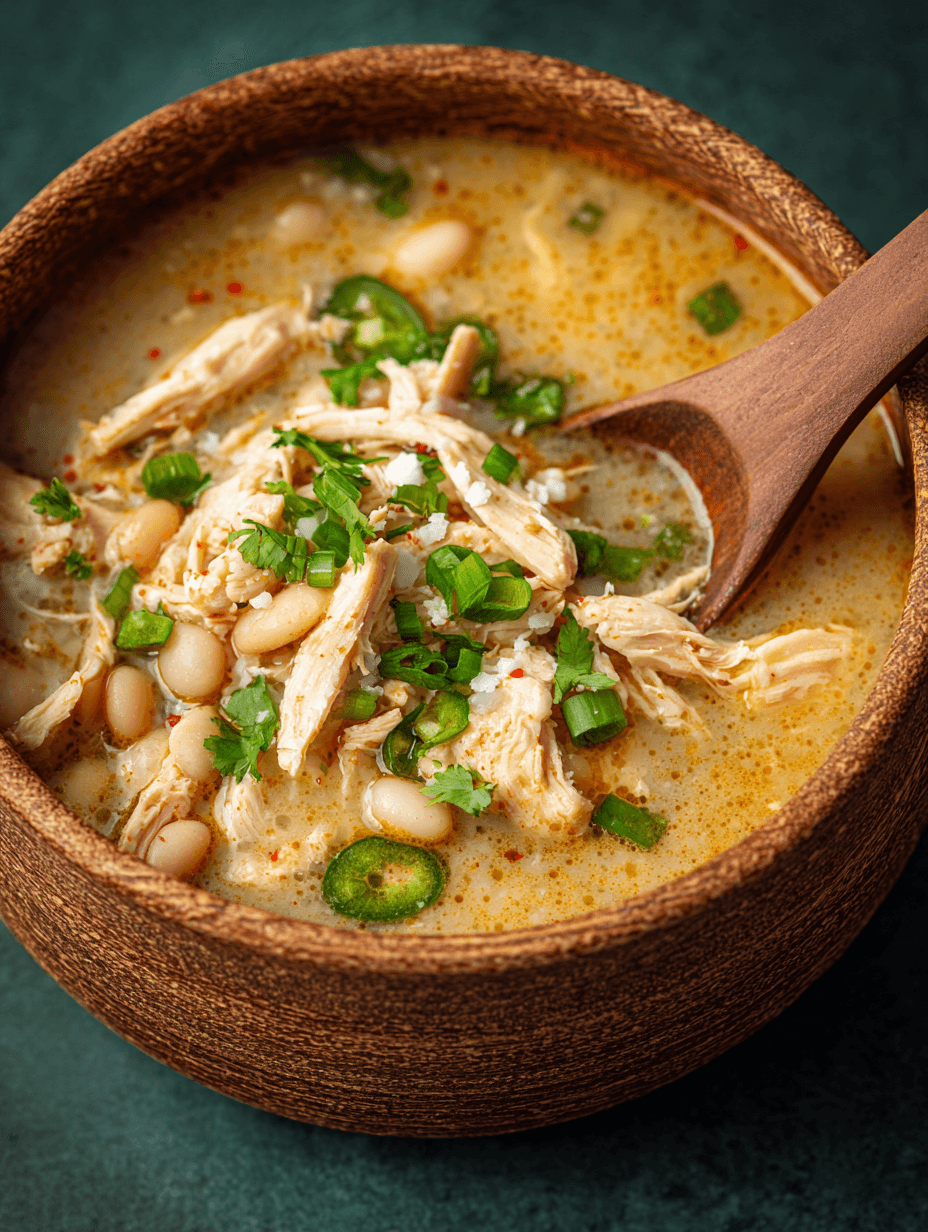Keto White Chicken Chili
