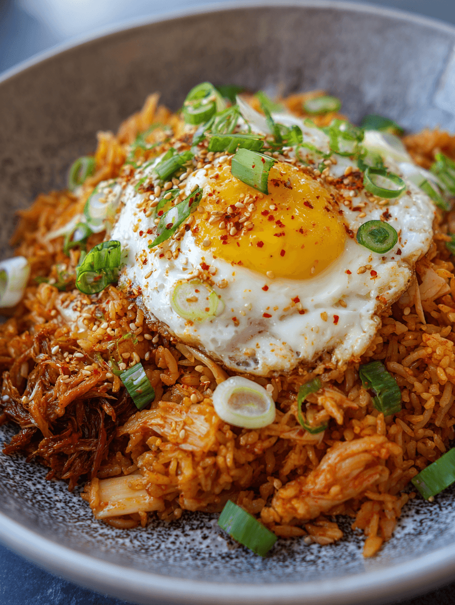 Kimchi Fried Rice Recipe