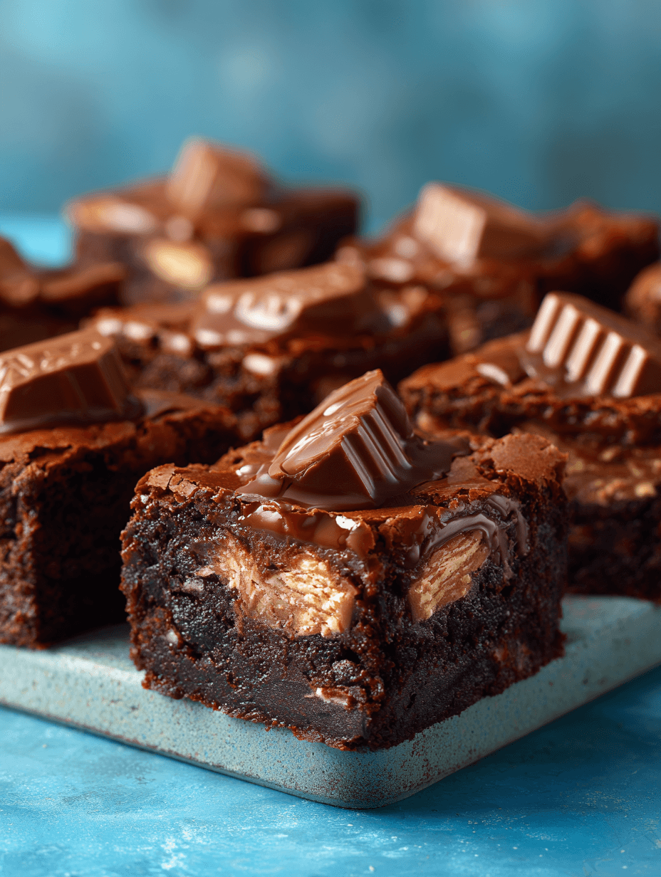 Kit Kat Brownies
