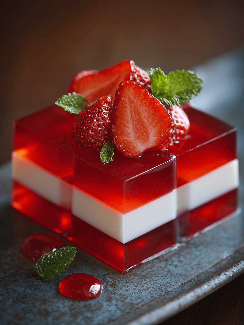 Layer Japanese Gelatin Dessert Recipe